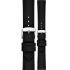 MORELLATO Ponza Water Resistant Watch Strap 22-20mm Black Recycled Fabric Silver Buckle A01X6083E36019CR22 - 0