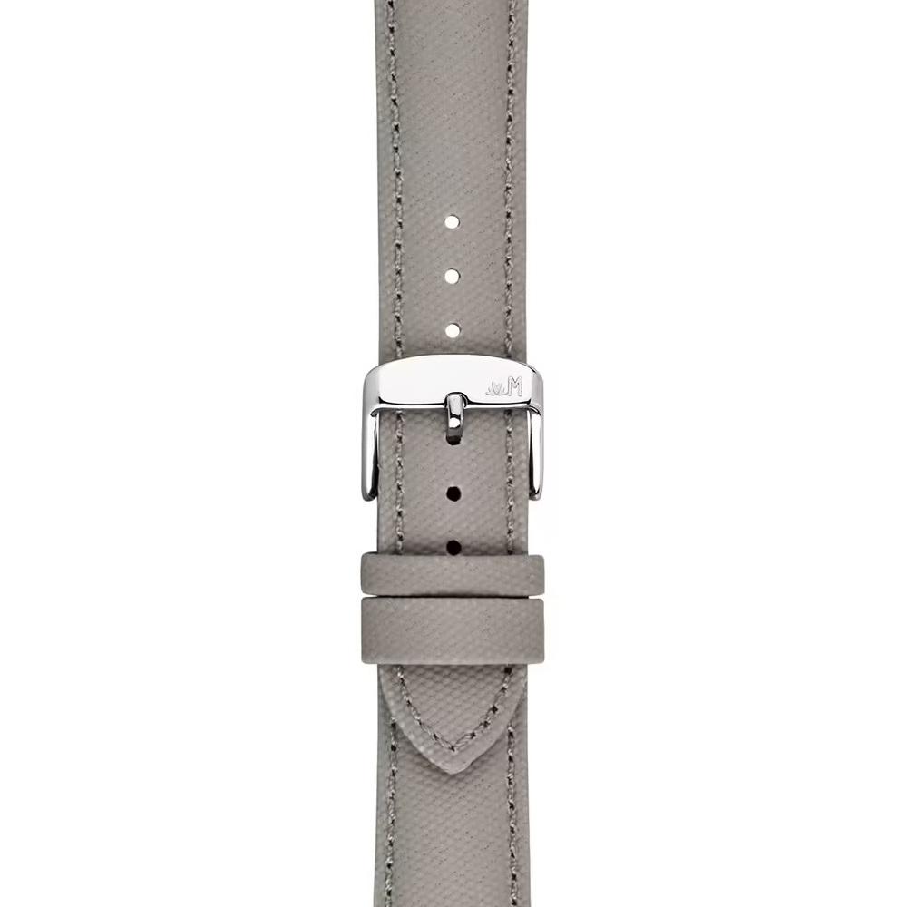 MORELLATO Ponza Water Resistant Watch Strap 22-20mm Grey Recycled Fabric Silver Buckle A01X6083E36093CR22