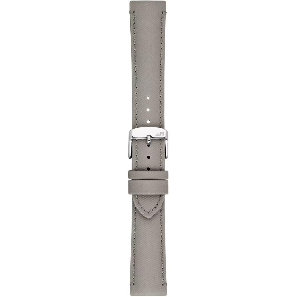 MORELLATO Ponza Water Resistant Watch Strap 22-20mm Grey Recycled Fabric Silver Buckle A01X6083E36093CR22