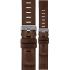 MORELLATO Bit Watch Strap 18mm Brown Calf Leather Silver Hardware A01X6084E39032SB18 - 0