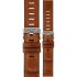 MORELLATO Bit Watch Strap 18mm Light Brown Calf Leather Silver Hardware A01X6084E39041SB18 - 0