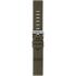 MORELLATO Bit Watch Strap 18mm Olive Green Coated Leather Silver Hardware A01X6084E39070SB18 - 2
