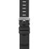 MORELLATO Bit Watch Strap 22mm Black Coated Leather Silver Hardware A01X6084E39119SB22 - 1