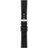 MORELLATO Tanaro Smartwatch Strap 20-18mm Black Silicone Silver Hardware A01X6085187019ST20 - 2