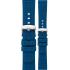 MORELLATO Tanaro Smartwatch Strap 22-20mm Blue Silicone Silver Hardware A01X6085187065ST22 - 0
