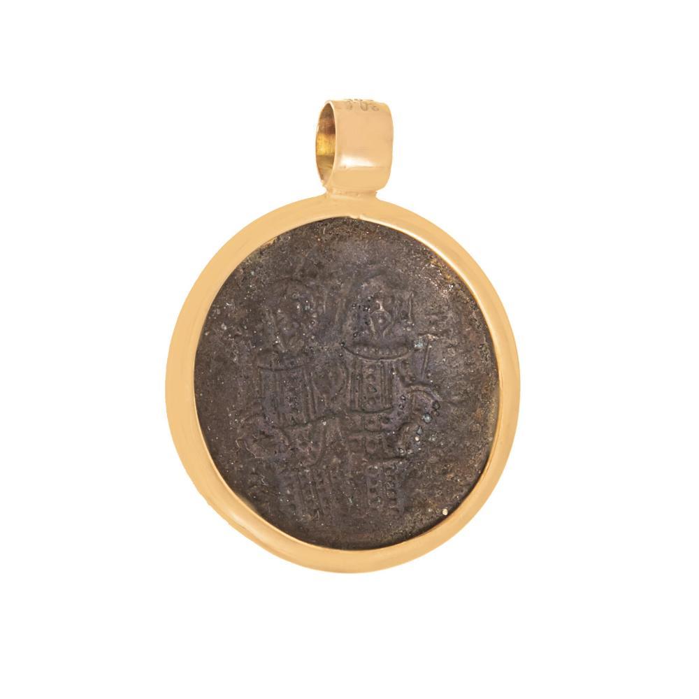 CHRISTIAN CHARMS Hand Made SENZIO Collection K9 Yellow Gold AG02.K9