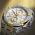 MAURICE LACROIX Aikon Quartz Chronograph White Dial 42mm Two Tone Gold Stainless Steel Bracelet AI1118-PVY03-130-1 - 1