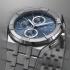 MAURICE LACROIX Aikon Quartz Chronograph Blue Dial 42mm Silver Stainless Steel Bracelet AI1118-SS002-430-1 - 1