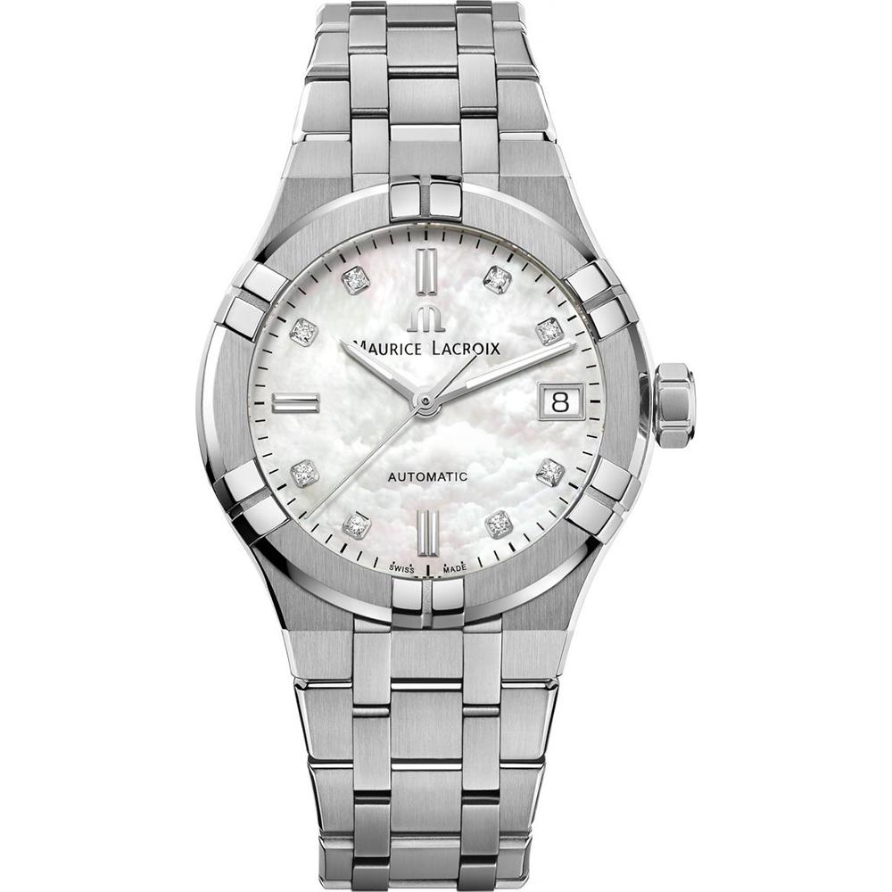 MAURICE LACROIX Aikon Automatic 35mm Silver Stainless Steel Bracelet AI6006-SS002-170-1