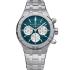 MAURICE LACROIX Aikon Auto Chrono Limited Edition Petrol Green Dial 44mm Silver Stainless Steel Bracelet AI6018-SS002-630-1 - 0