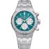 MAURICE LACROIX Aikon Auto Chrono Limited Edition Petrol Green Dial 44mm Silver Stainless Steel Bracelet AI6018-SS002-630-1 - 1