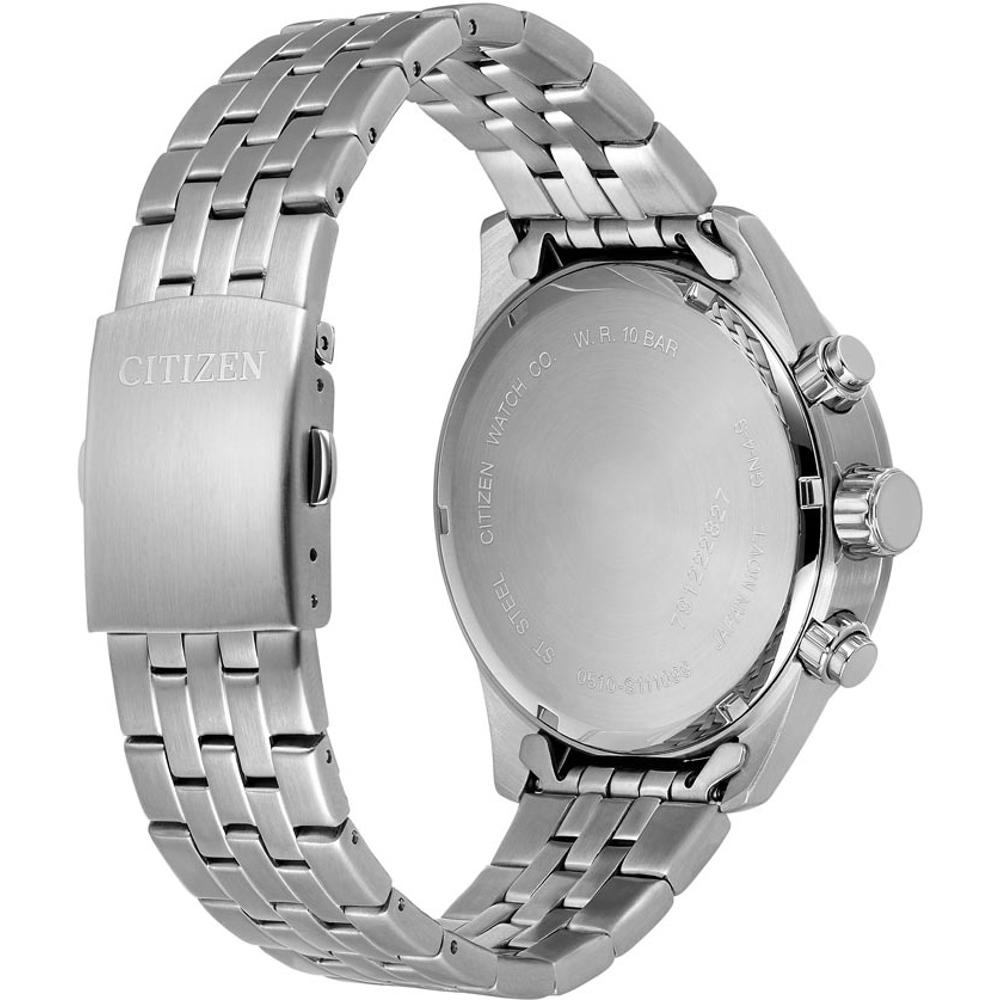 CITIZEN Urban Chronograph 43mm Silver Stainless Steel Bracelet AN3620-51E