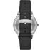 EMPORIO ARMANI Ruggero Grey Dial 43mm Silver Stainless Steel Black Leather Strap AR11277 - 4