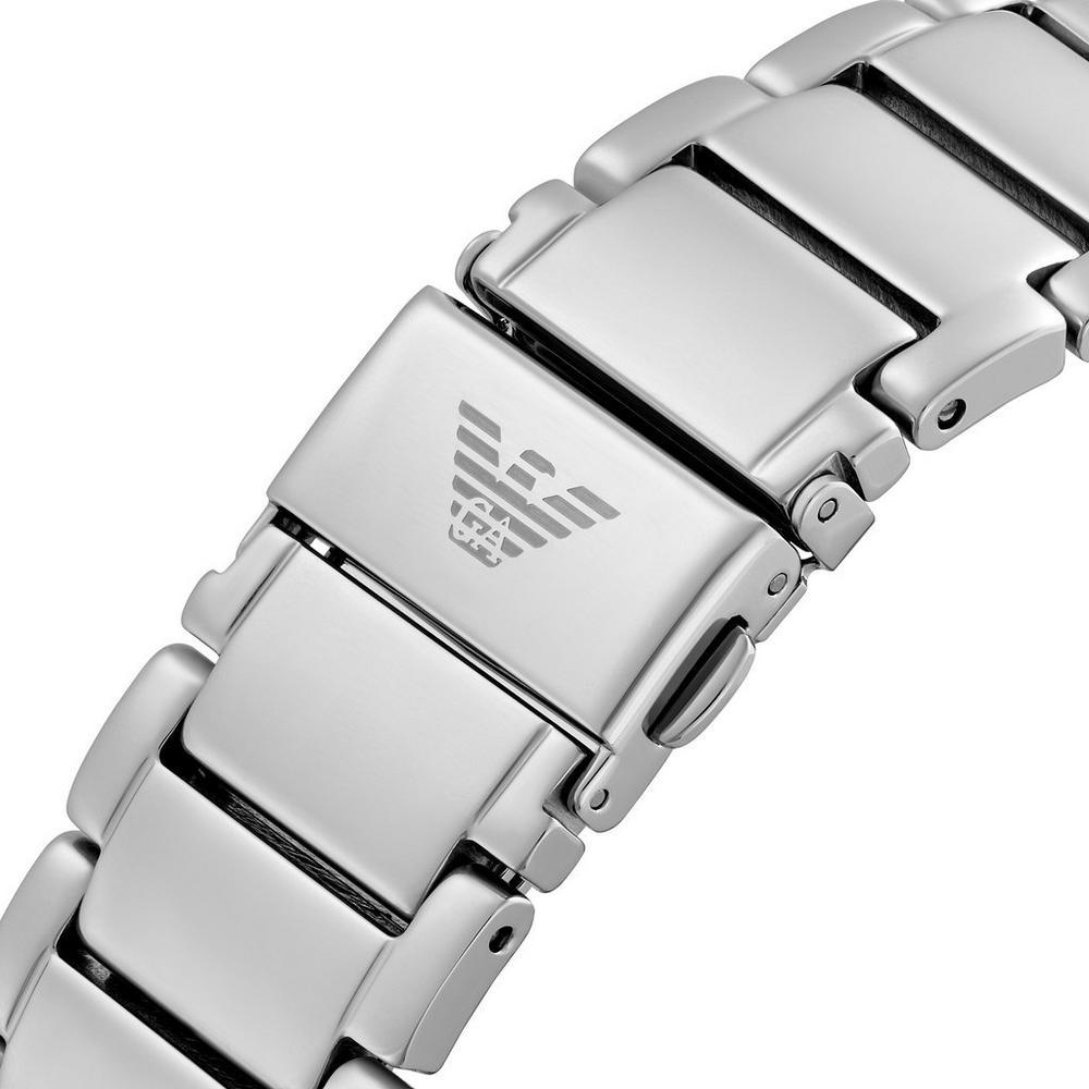 EMPORIO ARMANI Ruggero Blue Dial 43mm Silver Stainless Steel Bracelet AR11311