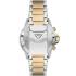 EMPORIO ARMANI Sea Explorer Chronograph Gold Dial 43mm Two Tone Gold Stainless Steel Bracelet AR11606 - 3