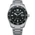 CITIZEN Eco-Drive Date Black Dial 43mm Silver Stainless Steel Bracelet AW1760-81E - 0