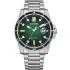 CITIZEN Sporty Marine Eco-Drive Green Dial 41.5mm Silver Stainless Steel Bracelet AW1811-82X - 0