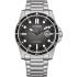 CITIZEN Sporty Marine Eco-Drive Black Dial 41.5mm Silver Stainless Steel Bracelet AW1816-89E - 0