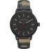 ARMANI EXCHANGE Maddox Three Hands 46mm Black Stainless Steel Green Leather Strap AX1460 - 0