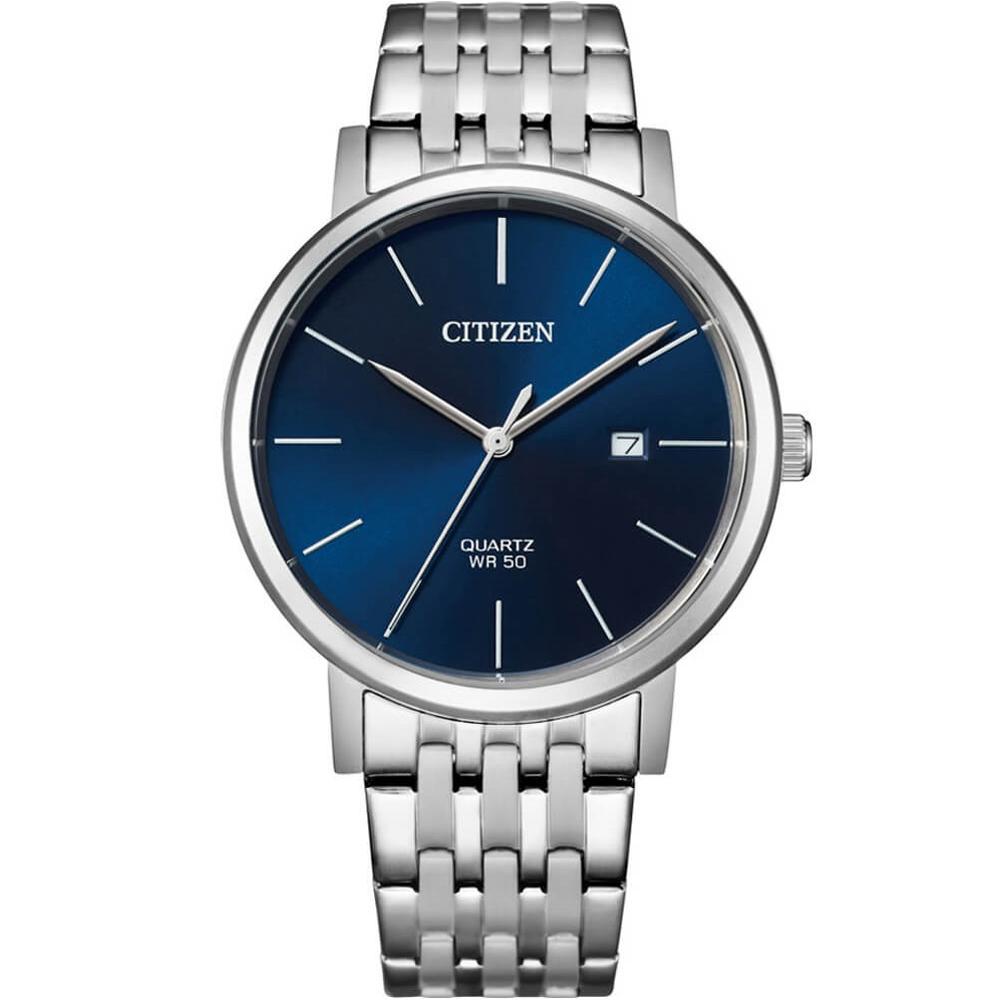 CITIZEN Core Collection Blue Dial 40.5mm Silver Stainless Steel Bracelet BI5070-57L