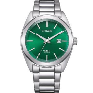 CITIZEN Elegant Collection Quartz Green Dial 41mm Silver Stainless Steel Bracelet BI5110-54X - 62099