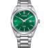 CITIZEN Elegant Collection Quartz Green Dial 41mm Silver Stainless Steel Bracelet BI5110-54X - 0