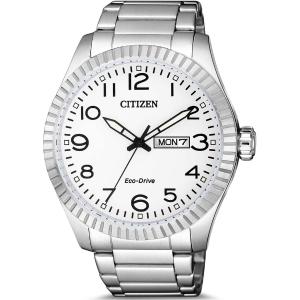 CITIZEN Casual Eco-Drive Three Hands 41mm Silver Stainless Steel Bracelet BM8530-89A - 9388
