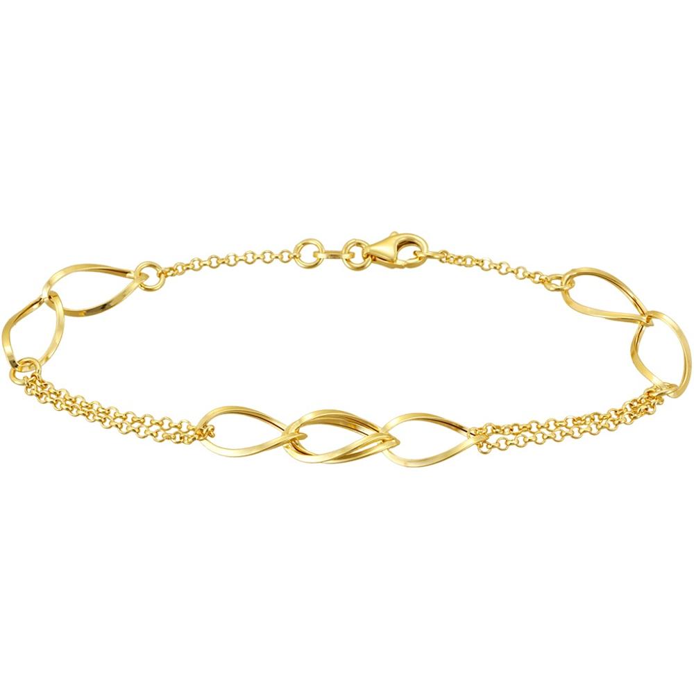 BRACELET SENZIO Collection 14K Yellow Gold BR022