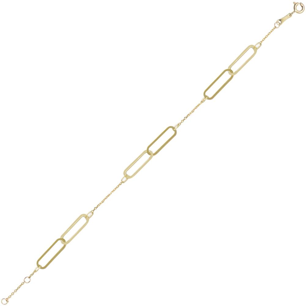 BRACELET Chain SENZIO Collection 14K Yellow Gold BR915Y.K14