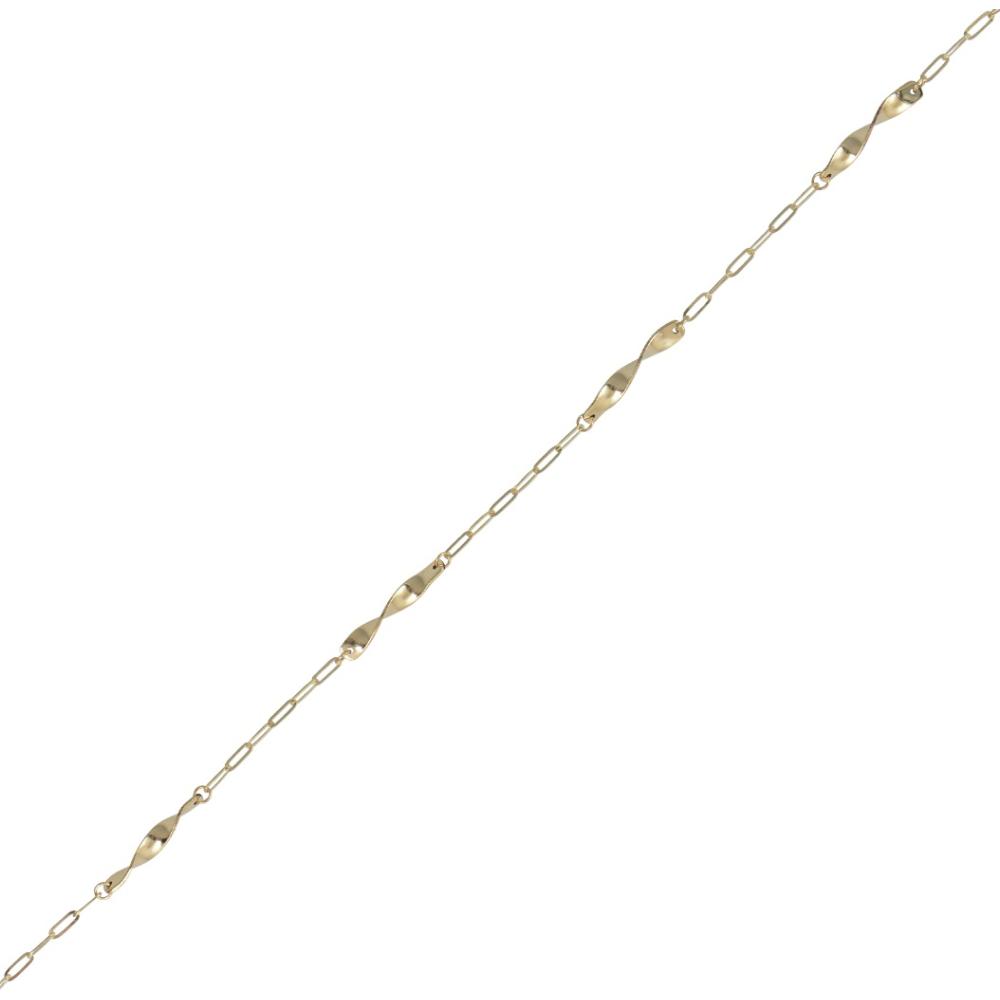 BRACELET Chain SENZIO Collection K9 Yellow Gold BR971Y.K9