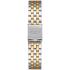 ROSEFIELD The Boxelle White Matte Dial 19.5 x 19.5mm Two Tone Silver & Gold Stainless Steel Bracelet BWDSG-B03 - 3