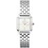 ROSEFIELD The Boxelle White Matte Dial 19.5 x 19.5mm Silver Stainless Steel Bracelet BWSSS-B02 - 0