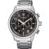 CITIZEN Eco-Drive Chronograph 43mm Silver Stainless Steel Bracelet CA4420-81E - 0
