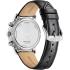 CITIZEN Classic Chronograph Eco-Drive White Dial 42mm Silver Stainless Steel Black Leather Strap CA4630-02A - 2
