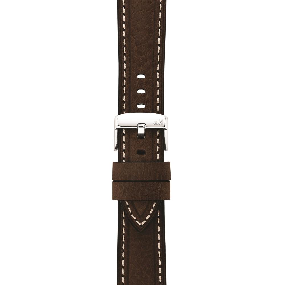 MORELLATO Carra Hand Made Watch Strap 20-18mm Brown Extra Soft Vegetable Leather A01X6023E22032CR20