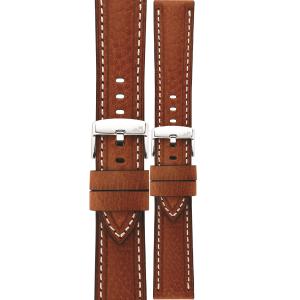 MORELLATO Carra Hand Made Watch Strap 20-18mm Light Brown Extra Soft Vegetable Leather A01X6023E22041CR20 - 53314