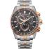 CITIZEN Promaster Sky Eco-Drive Radio Controlled Multifunction Grey Dial 42.5mm Two Tone Rose Gold Stainless Steel Bracelet CB5886-58H - 0