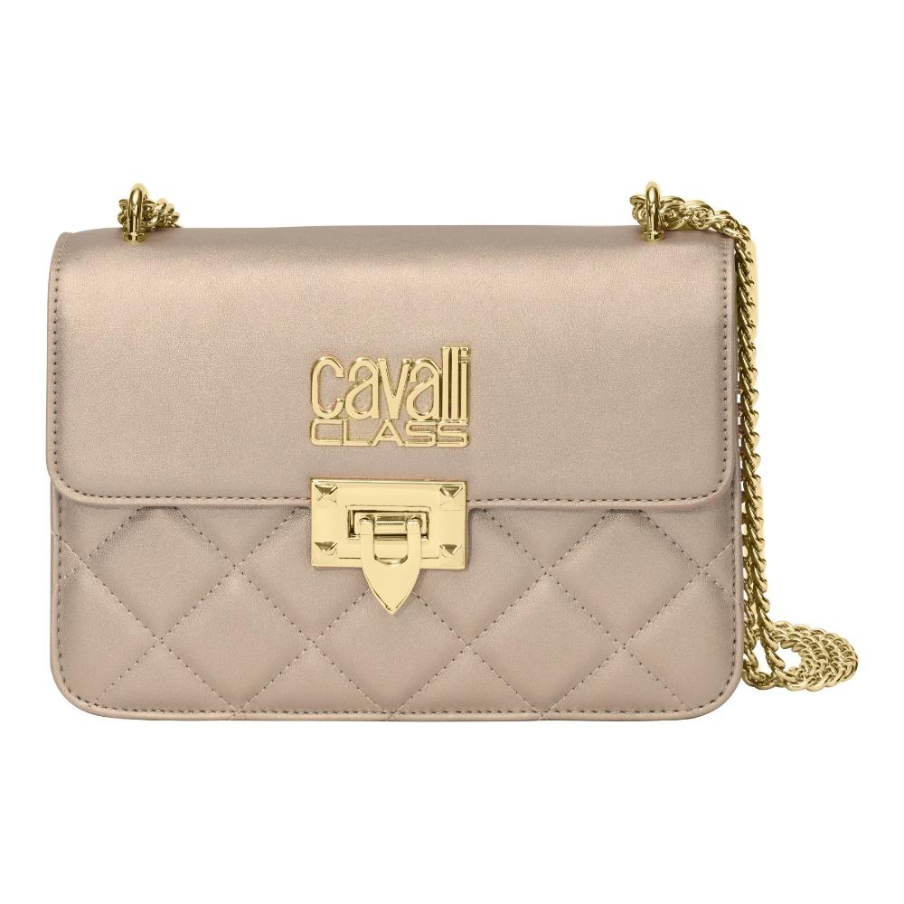 CAVALLI CLASS Marianna Women's Bag in Champagne Beige Eco-Leather CCHB01412400