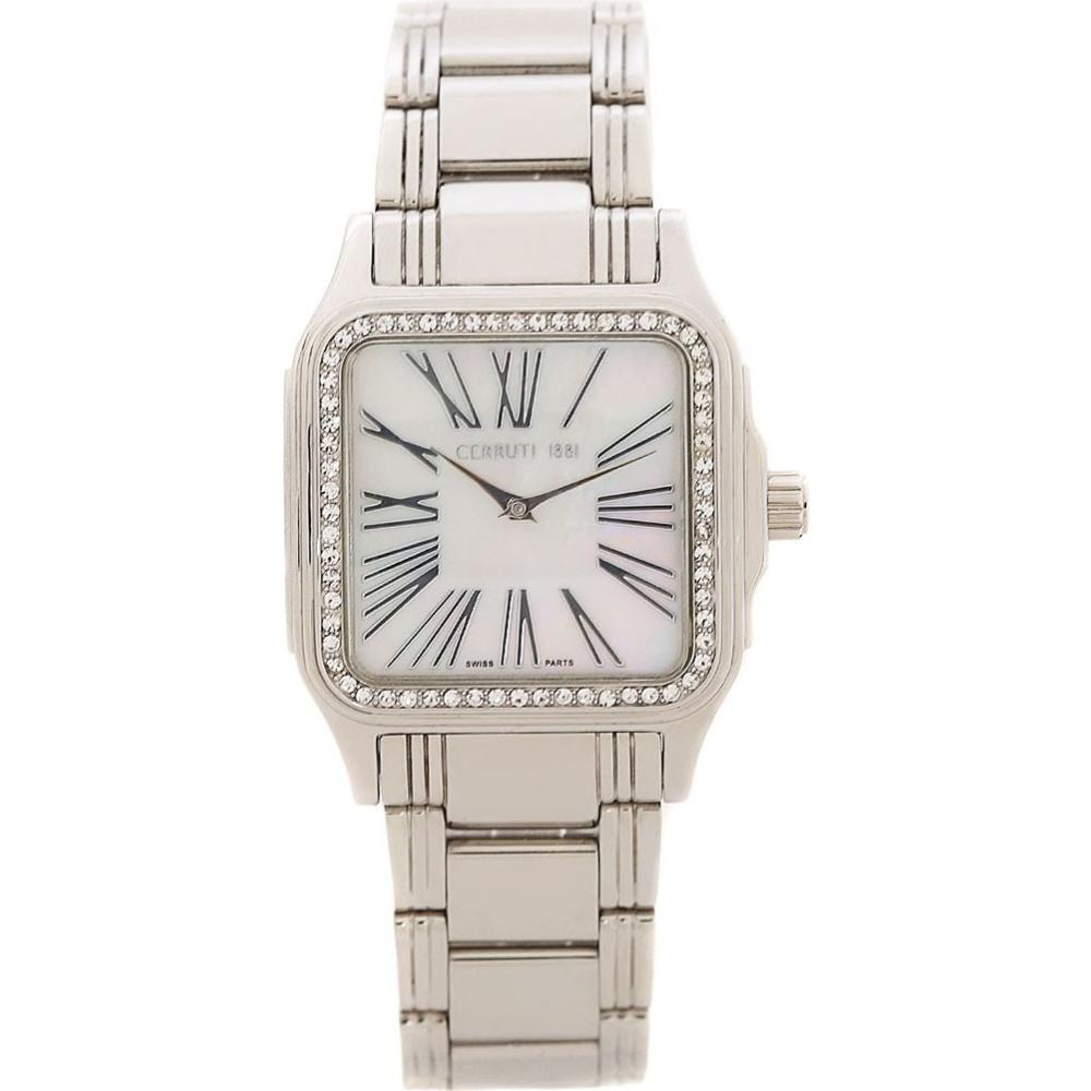 CERRUTI 1881 Classic Lady's 34mm Silver Stainless Steel Bracelet CRR001A211A