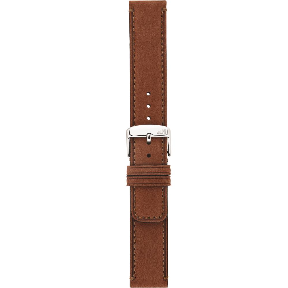 MORELLATO Coubert Hand Made Watch Strap 18-18mm Light Brown Extra Soft Nabuck Calf Leather A01X6021C38041CR18