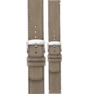 MORELLATO Coubert Hand Made Watch Strap 22-20mm Grey Extra Soft Nabuck Calf Leather A01X6021C38125CR22 - 53159