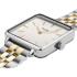 CLUSE La Tetragone White Dial 28.5mm Two-Tone Gold & Silver Stainless Steel Bracelet CW10313 - 1