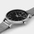 CLUSE Boho Chic Petite Dark Black Dial with Crystals 28mm Silver Stainless Steel Mesh Bracelet CW10502 - 2