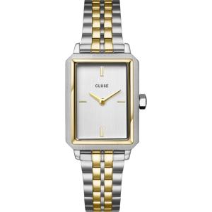 CLUSE Fluette White Dial 30.6mm Two-Tone Gold & Silver Stainless Steel Bracelet CW11510 - 54526