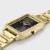 CLUSE Fluette Black Dial 30.6mm Gold Stainless Steel Bracelet CW11512 - 2