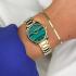 CLUSE Feroce Mini Green Dial 25mm Gold Stainless Steel Bracelet CW11702 - 3