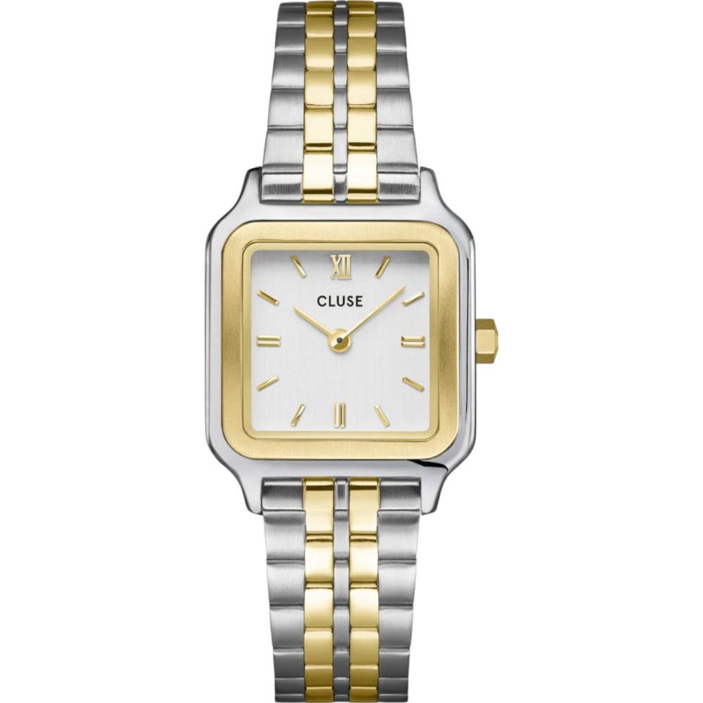 CLUSE Gracieuse Petite White Dial 24mm Two-Tone Gold and Silver Stainless Steel Bracelet CW11801