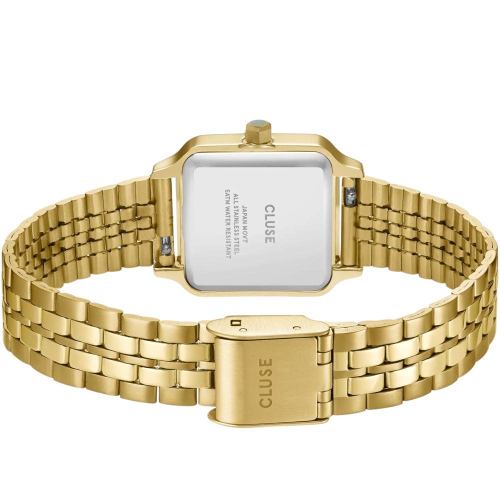CLUSE Gracieuse Petite Green Dial 24mm Gold Stainless Steel Bracelet CW11818