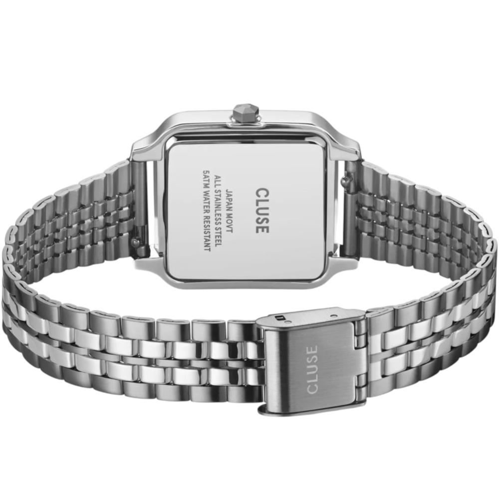CLUSE Gracieuse White Dial 28mm Silver Stainless Steel Bracelet CW11907
