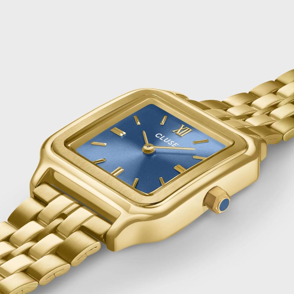 CLUSE Gracieuse Light Blue Dial 28mm Gold Stainless Steel Bracelet CW11908
